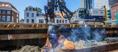 Werken vanaf een werkplateau